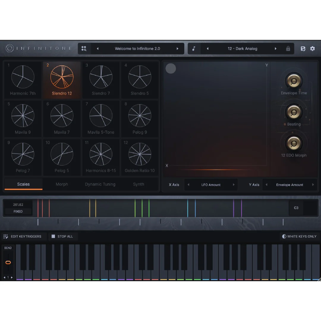 Infinitone 2 Dynamic Micro Tuning Instrument – Professional Audio Software & Plugin
