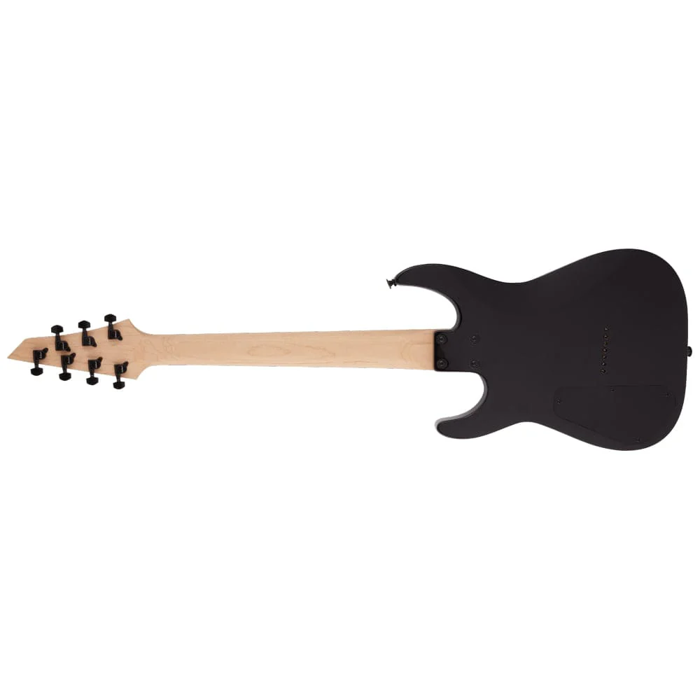 Jackson JS Series JS22Q-7 Dinky Arch Top 7 String Electric Guitar - Transparent Black Burst - Image 4