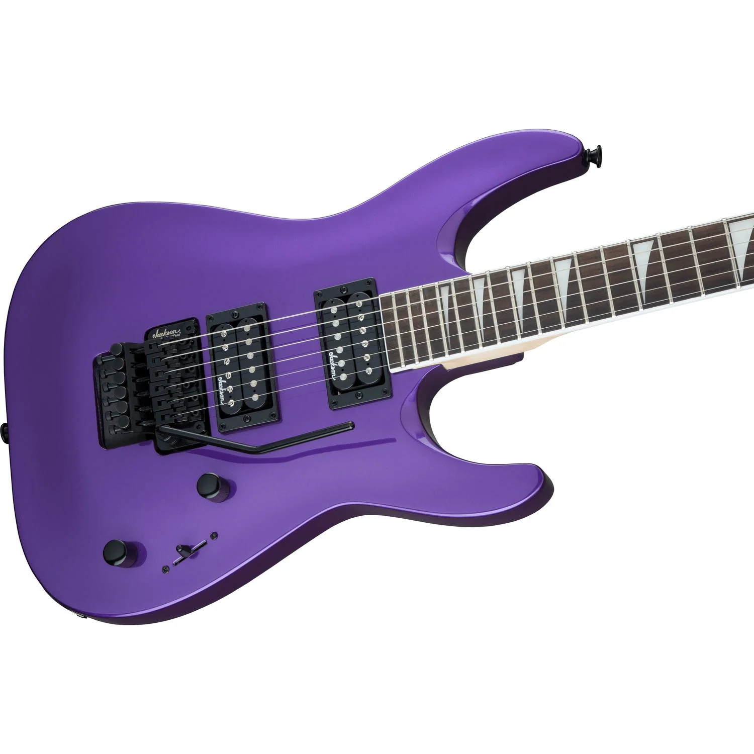 Jackson JS32 DKA Dinky Arch Top Electric Guitar - Pavo Purple - Image 2