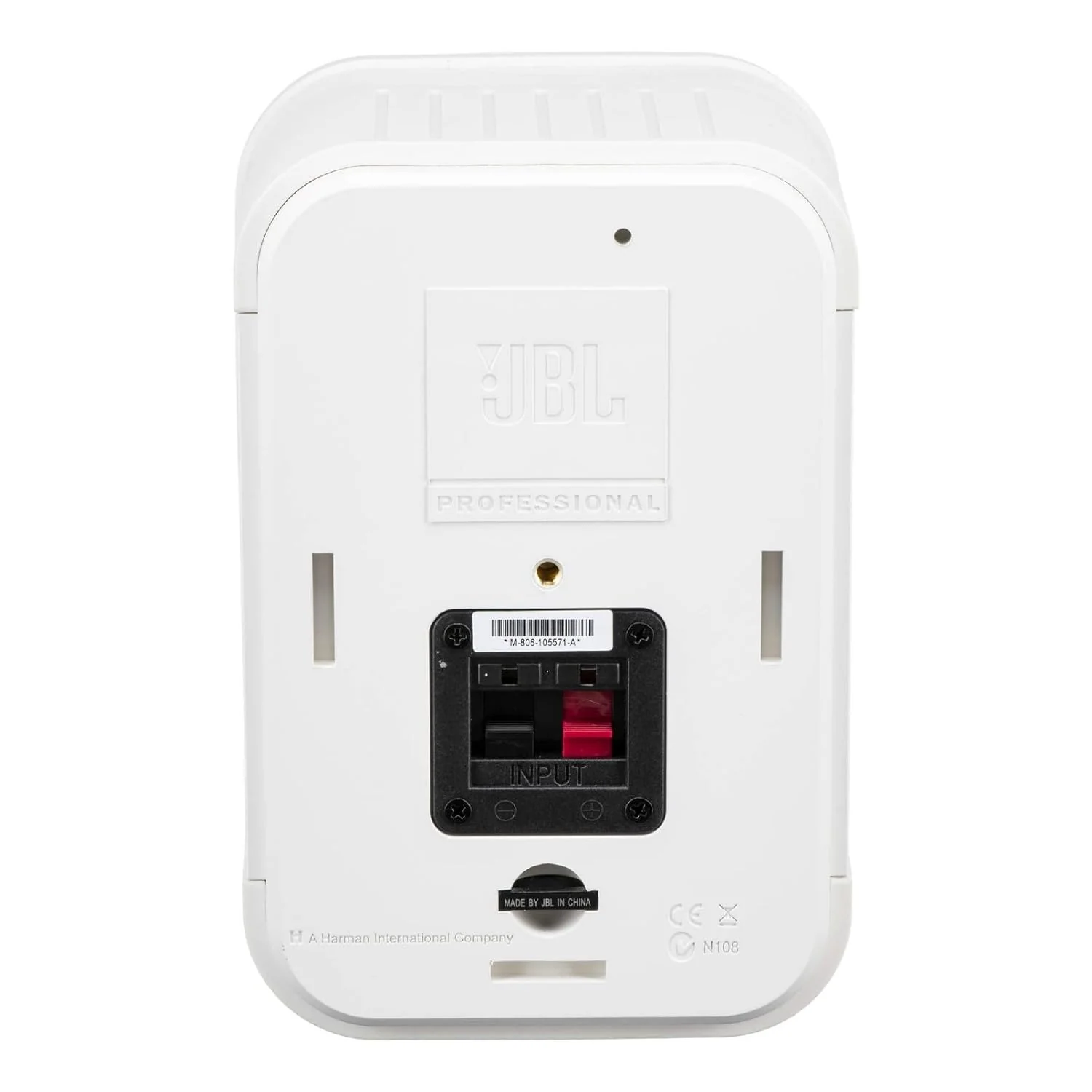 JBL C1PRO Control 1 Pro 150 Watts 2-Way Compact Loudspeaker - Single - White - Image 4