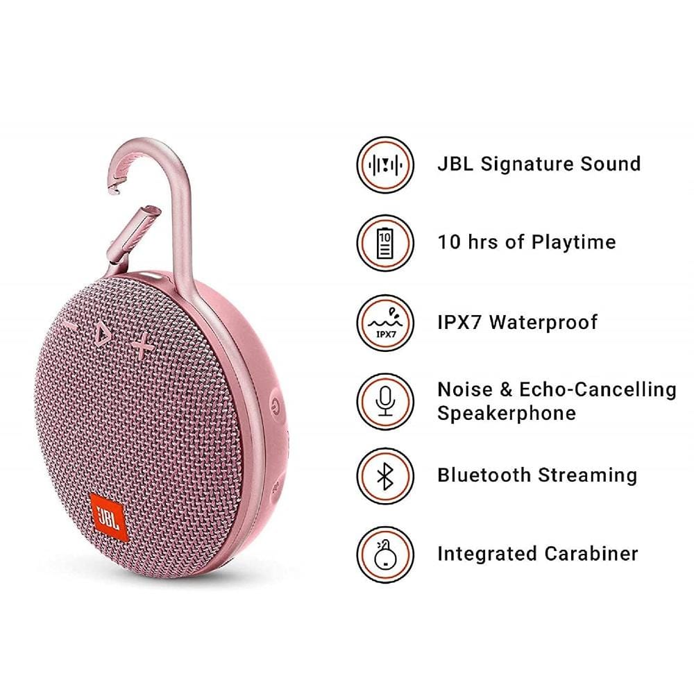 JBL Clip 3 Portable Bluetooth Speaker - Image 28