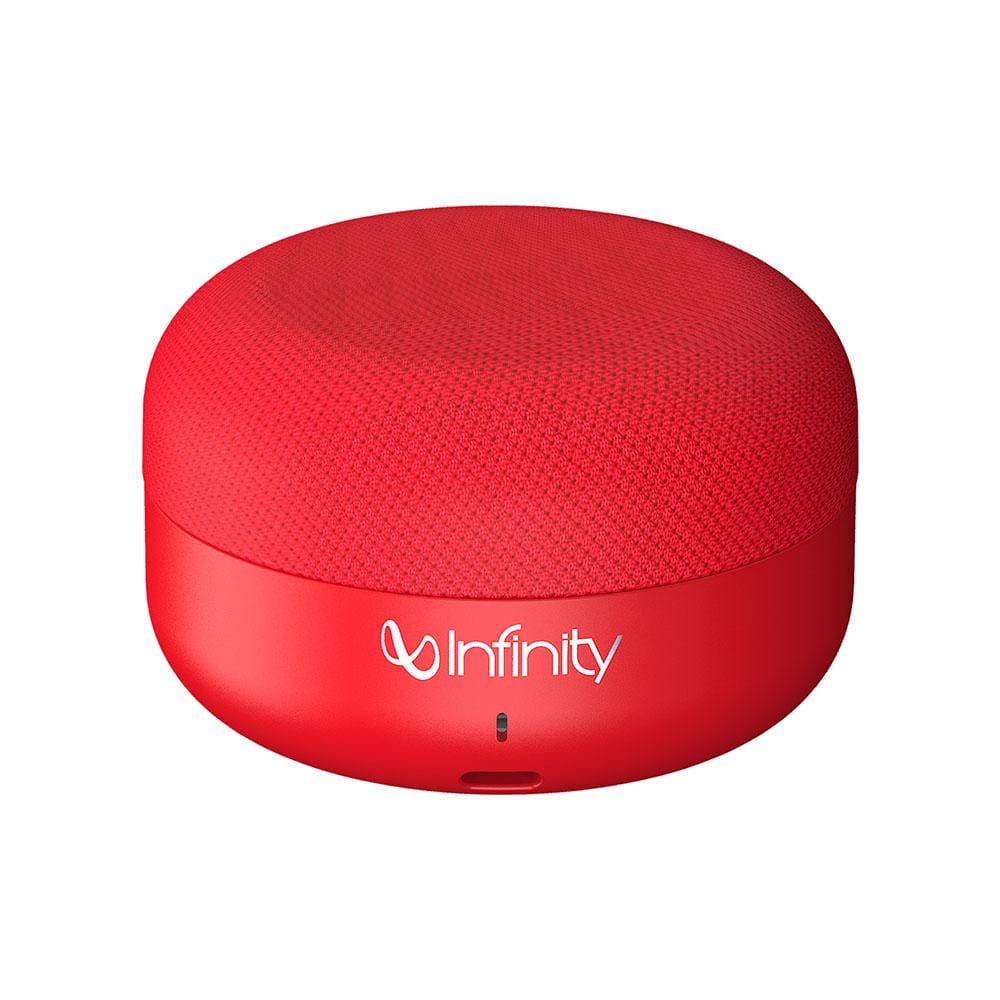 Infinity Clubz Mini Portable Bluetooth Speaker - Red