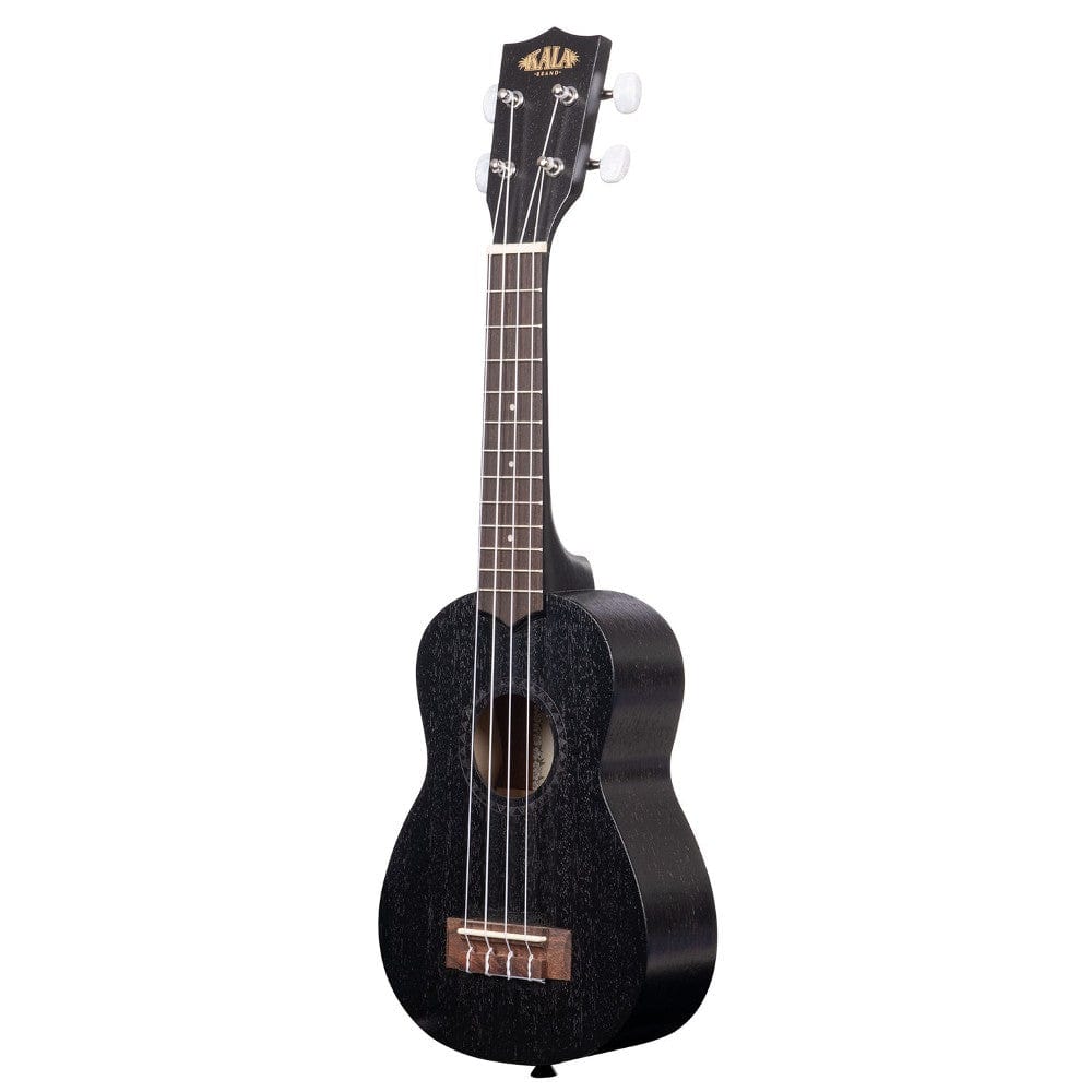Kala KA-15S Black Satin Mahogany Soprano Ukulele - Black - Open Box - Image 3