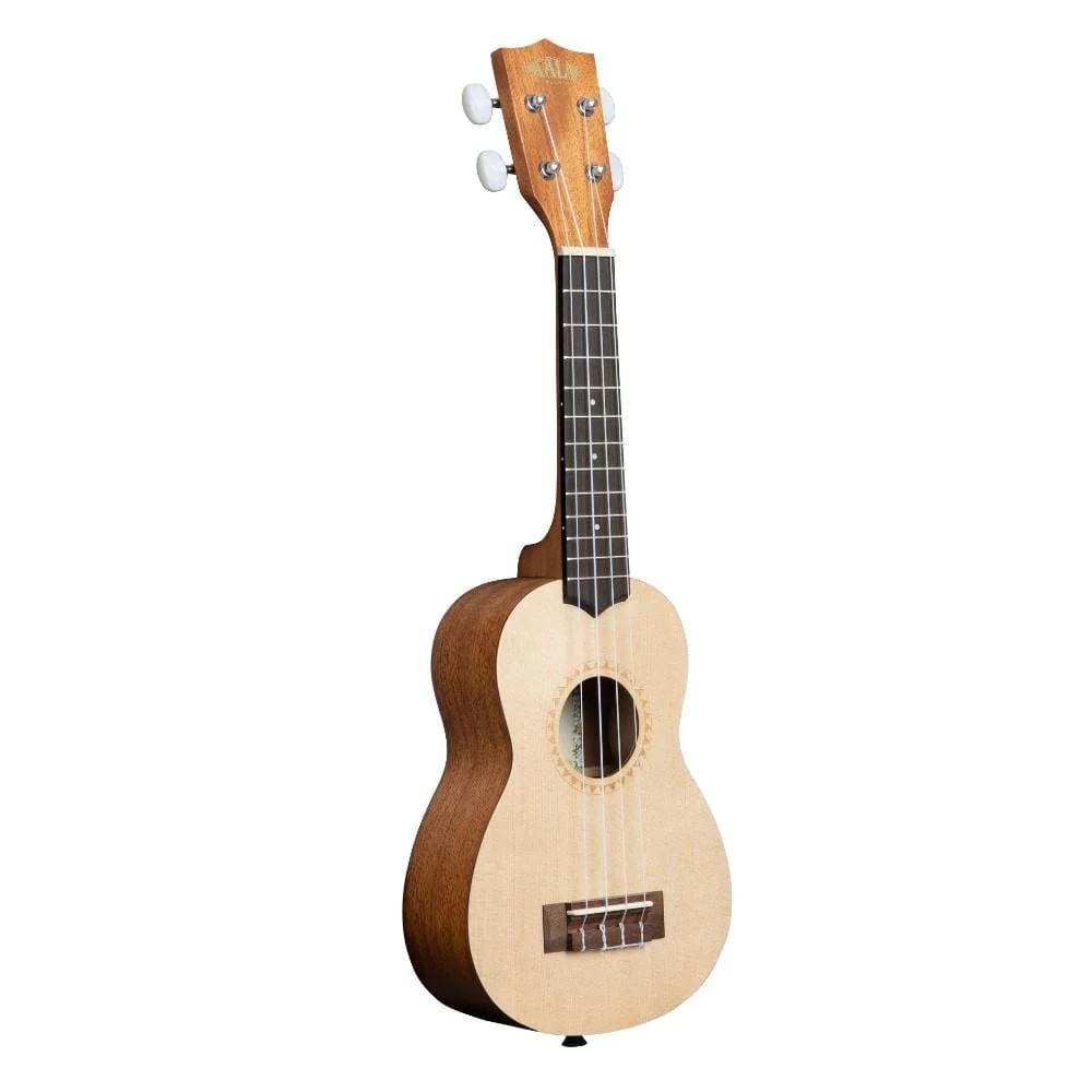 Kala KA-15S-S Satin Spruce Soprano Ukulele - Open Box - Image 2