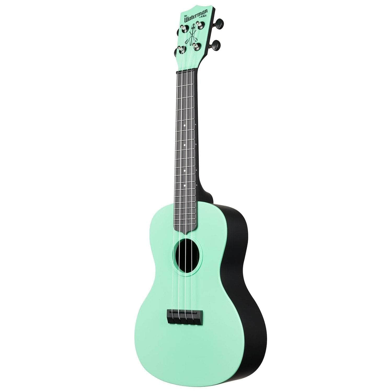Kala KA-CW-BGN Sea Foam Green Concert Waterman Ukulele - Image 3