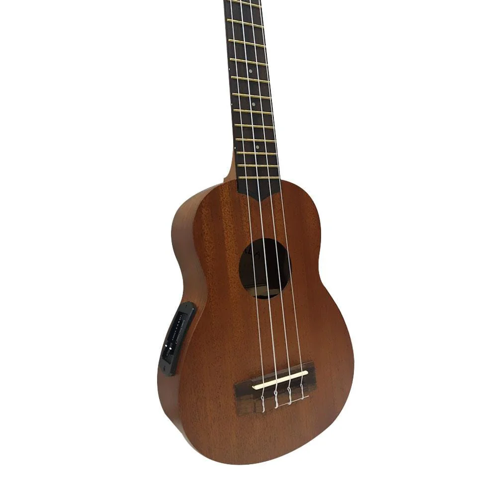 Kala MK-SE Makala Electro-Acoustic Soprano Ukulele with EQ - Image 3