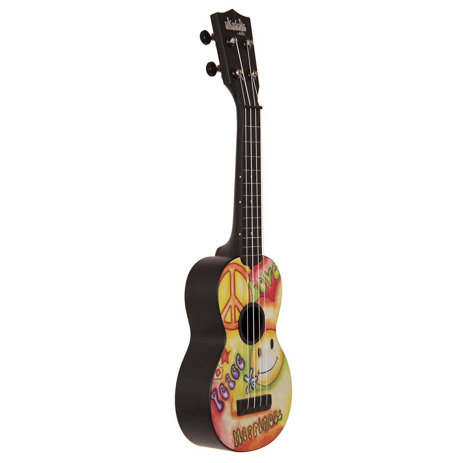 Kala Peace Love Soprano Ukadelic Ukulele - Image 2