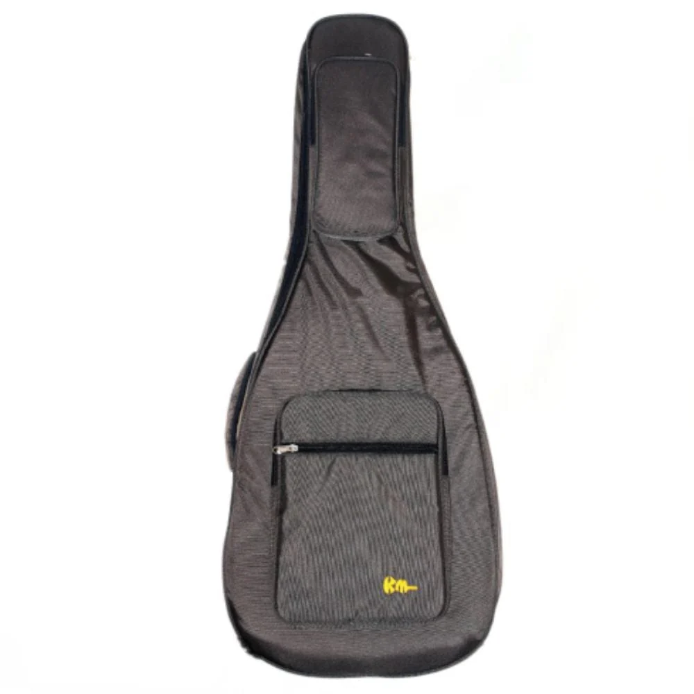 KM N-12 Full Size 12 mm Padded Acoustic Guitar Gig Bag - Image 4