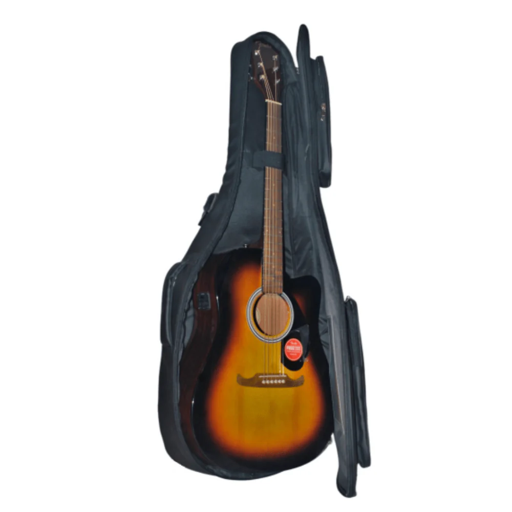 KM R-12 Full Size 12mm Padded Acoustic Guitar Gig Bag - Image 3