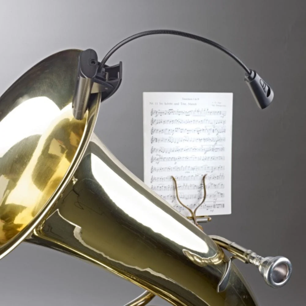 Konig & Meyer 12242 000 55 Music Stand Light with 2 LED Flexlight - Image 4