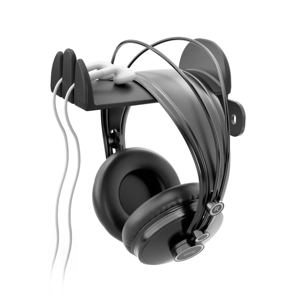 Konig & Meyer 16310-022-55 Headphone Wall Holder - Black - Image 2
