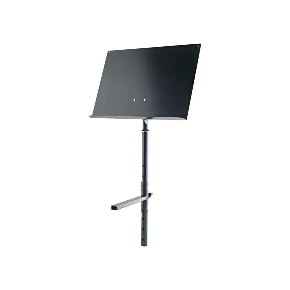 Konig & Meyer 18818 000 55 Music Sheet Holder with Plate - Black