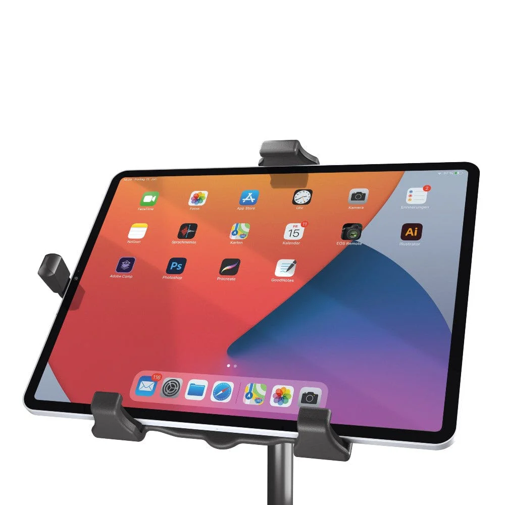 Konig & Meyer 19744-000-55 Biobased Tablet PC Stand Holder - Black - Image 3