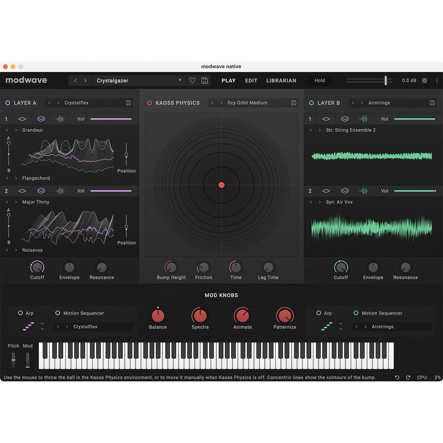 Korg 37 Keys Modwave Wavetable Synthesizer - Image 3