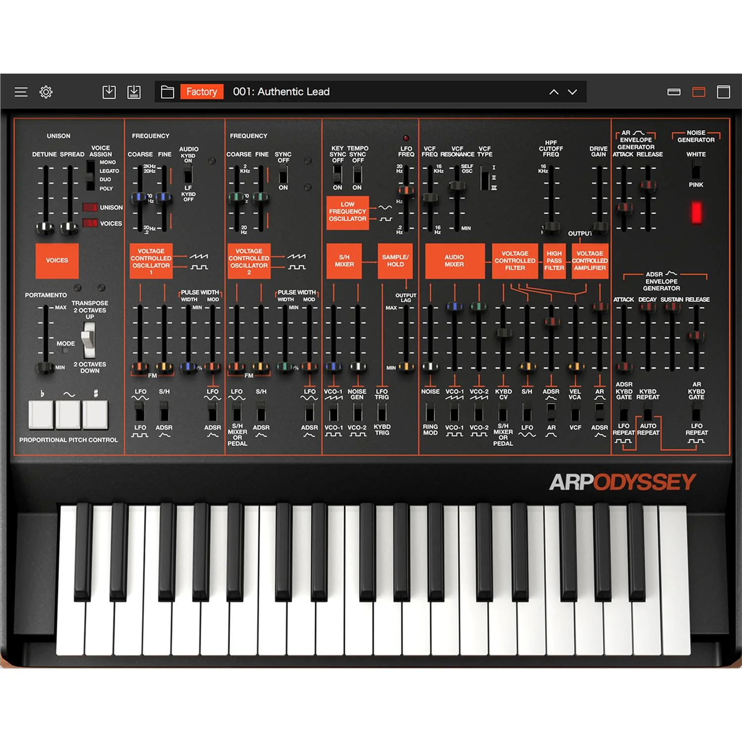 Korg ARP Odyssey Duophonic Synthesizer Module