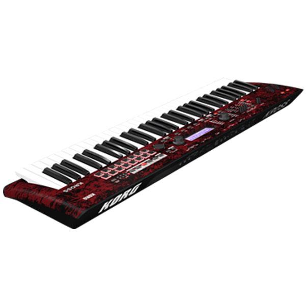 Korg KROSS2 61-Key Keyboard Synthesizer Workstation with SD Card - Red Marble - Image 2