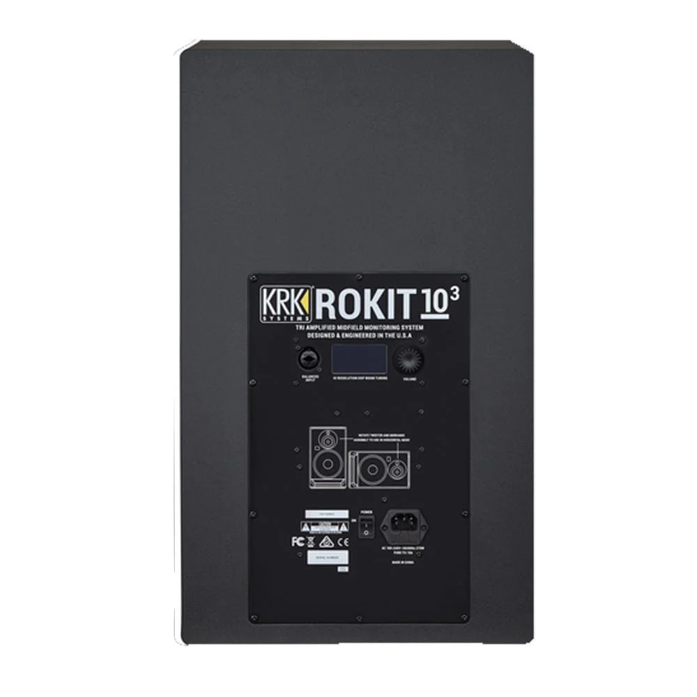KRK ROKIT 10-3 G4 10inch Tri-Amp Mid-Field Powered Studio Monitor Speaker - Single - Image 3