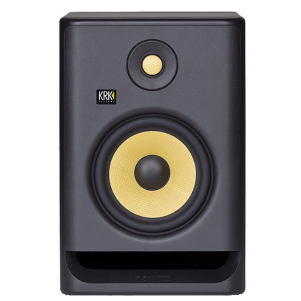 KRK ROKIT 7 G4 7inch Powered Studio Monitor Speaker with Controller, Isolation Pad, Cables and Ebook  - Single Unit - Image 2
