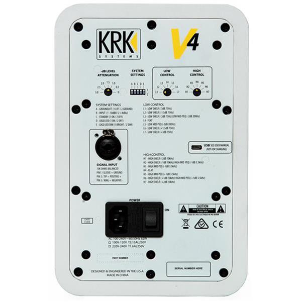 KRK Systems V4S4 4-inch Nearfield Active Studio Monitor - Single - Image 4