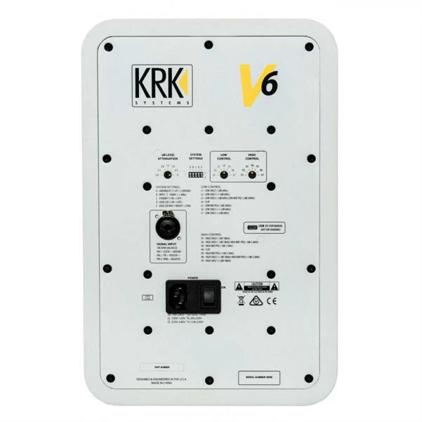 KRK Systems V6S4 6-inch Nearfield Active Studio Monitor - Single - Image 4