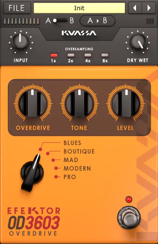 Kuassa Efektor OD3603 Overdrive – Professional Audio Software & Plugin