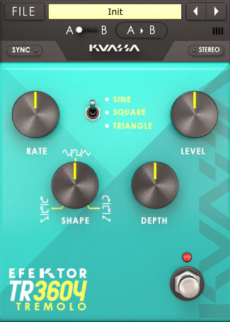 Kuassa Efektor TR3604 Tremolo – Professional Audio Software & Plugin