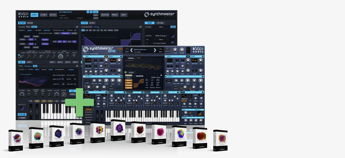 KV331 Everything Bundle < SM 2 UPG: Comprehensive Synthesizer Bundle – Professional Audio Software & Plugin - Image 2
