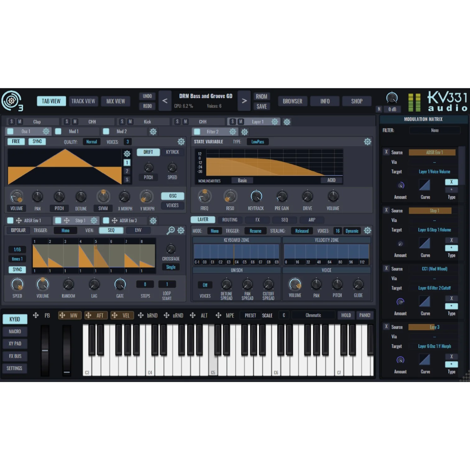 KV331 SynthMaster 3 Software Synthesizer – Professional Audio Software & Plugin - Image 2