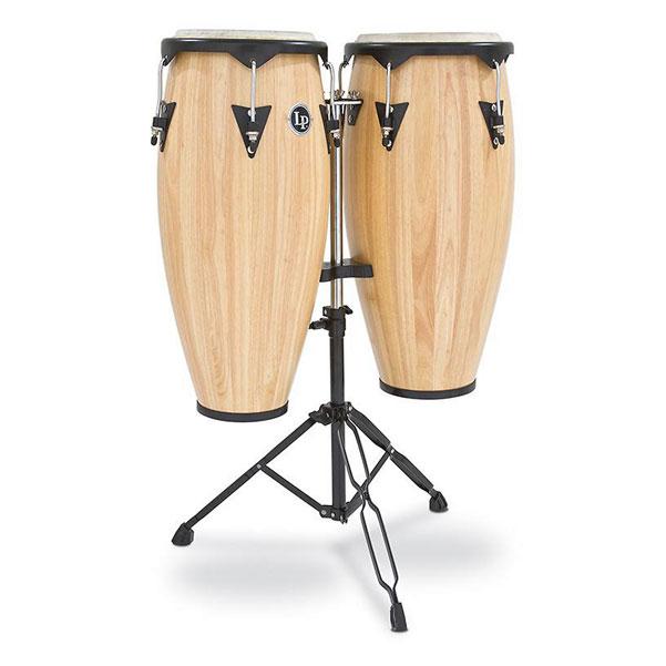 Latin Percussion LP646NY-AW City Series Conga Set With Stand