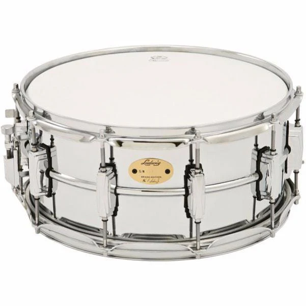 LB402B 6.5X14inch Chrome Plated Brass Shell Snare Drum