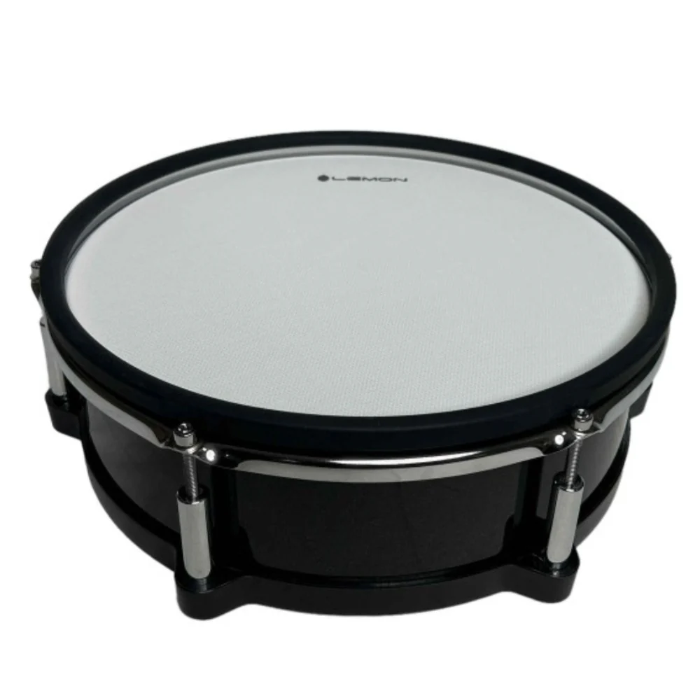 Lemon Drum LE-124M2B 12 inch Dual-Trigger Mesh Head Wooden Drum Pad - Image 5