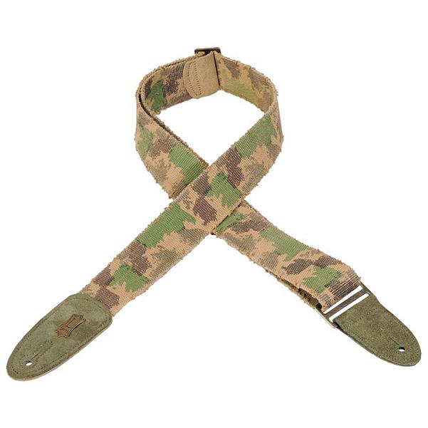 Levy's MC8TWD Distressed Cotton 2 inch Guitar Strap - Image 5