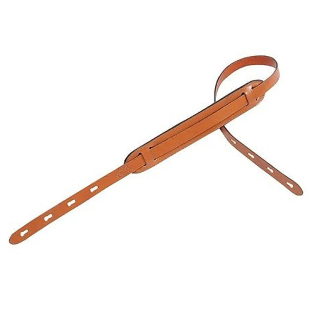 Levys PM22 Leather Guitar Strap - 1 inch - Image 3