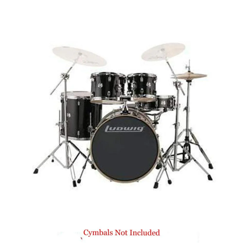 Ludwig Evolution Series 5-Piece Complete Acoustic Drum Kit With Hardware