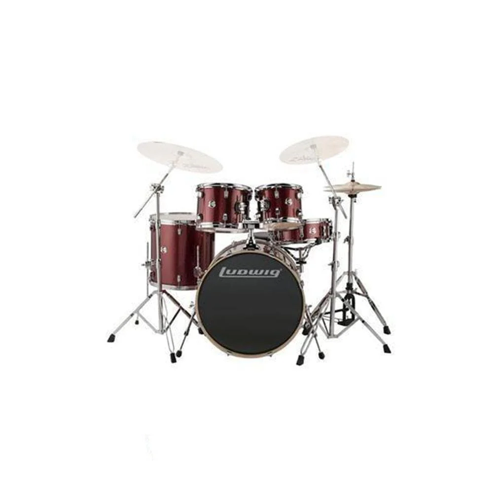Ludwig Evolution Series 5-Piece Complete Acoustic Drum Kit With Hardware - Image 4
