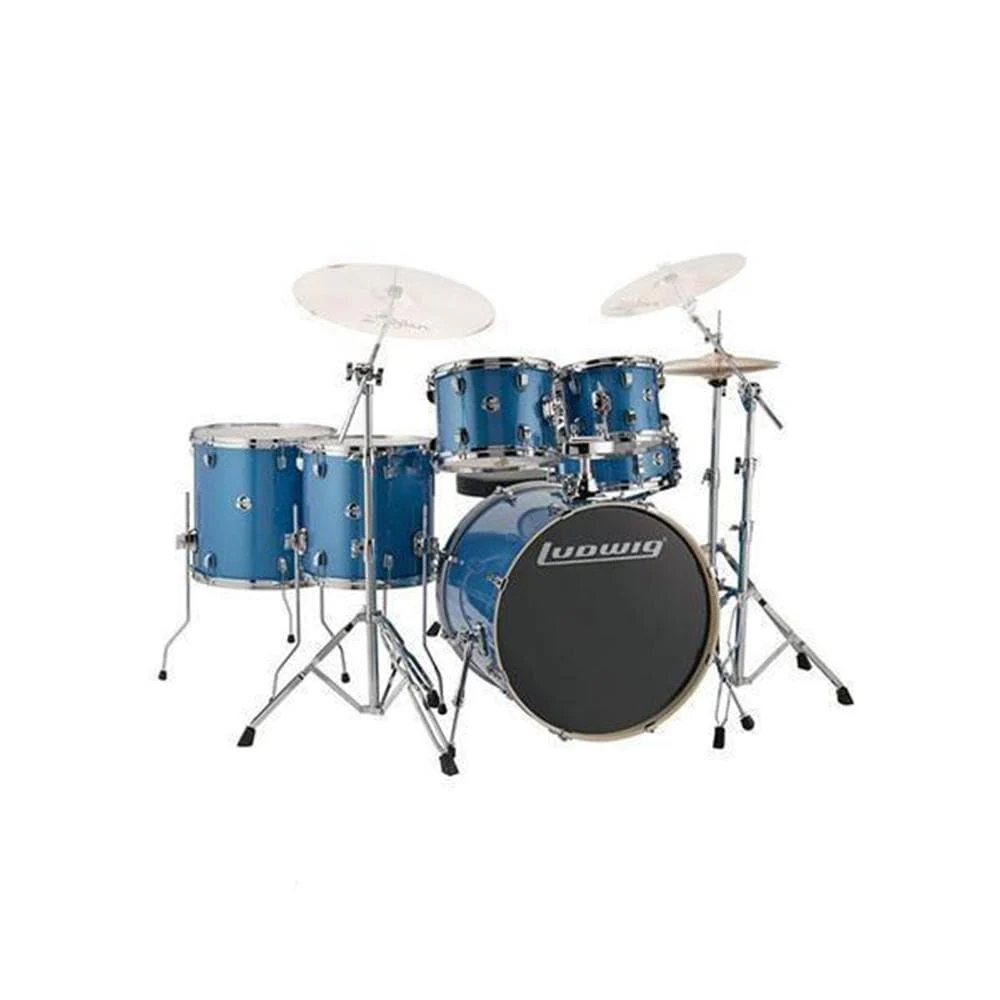 Ludwig Evolution Series 6-Piece Complete Acoustic Drum Kit With Hardware - Image 3