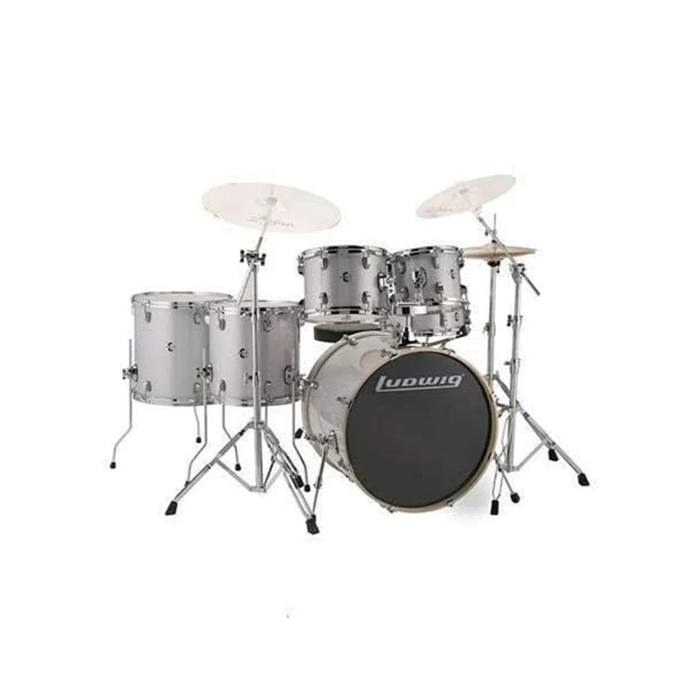Ludwig Evolution Series 6-Piece Complete Acoustic Drum Kit With Hardware - Image 4