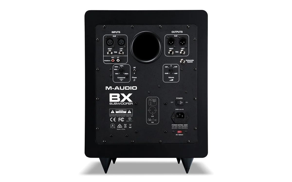 M-Audio BX Premium Active 10 inch Studio Subwoofer - Image 3