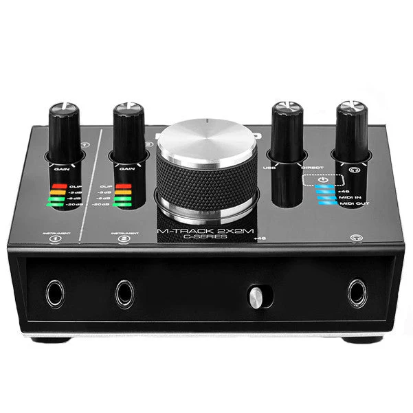 M-Audio M-Track 2x2m 2-In/2-Out 24/192 USB Audio/MIDI Interface - Image 2