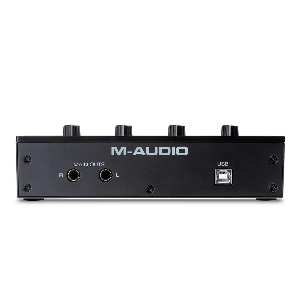 M-Audio M-Track Duo 2-Channel USB Audio Interface With 2 Combo Inputs With Crystal Preamps & Phantom Power - Image 6