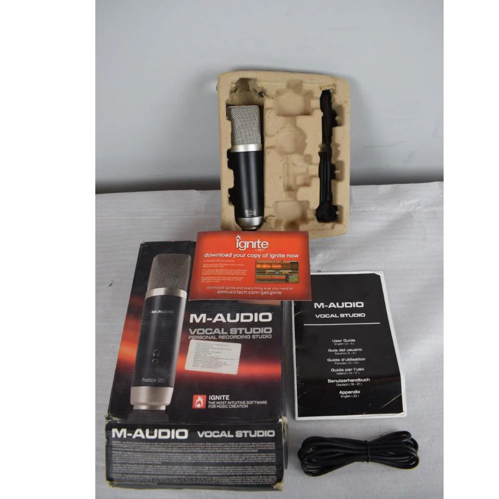 M-Audio Vocal Studio USB Microphone - Open Box B Stock - Image 2