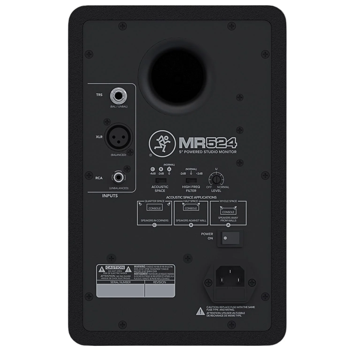 Mackie MR Series Powered Active Studio Monitor Speakers - Single - Image 4