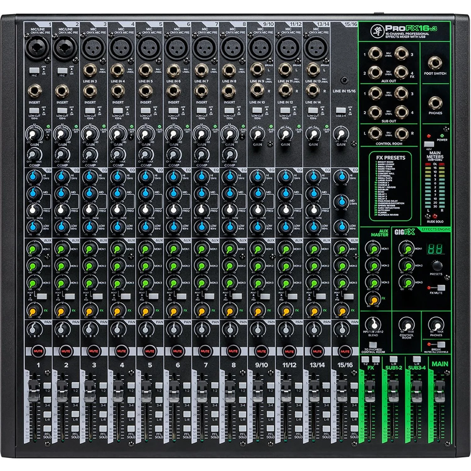 Mackie Professional Effect Mixer with USB Bundle - Image 15
