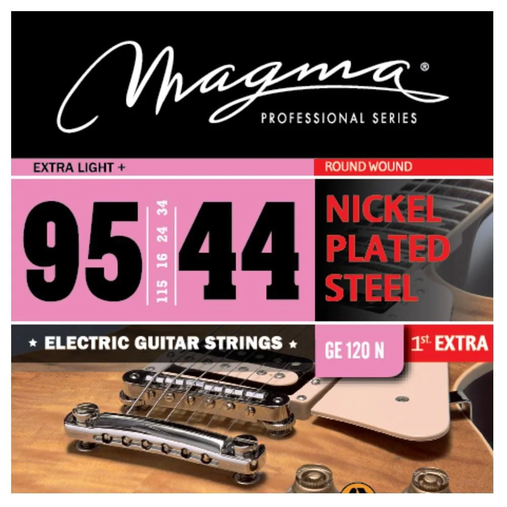Magma Nickel Plated Steel Round Wound Electric Guitar Strings - Image 3