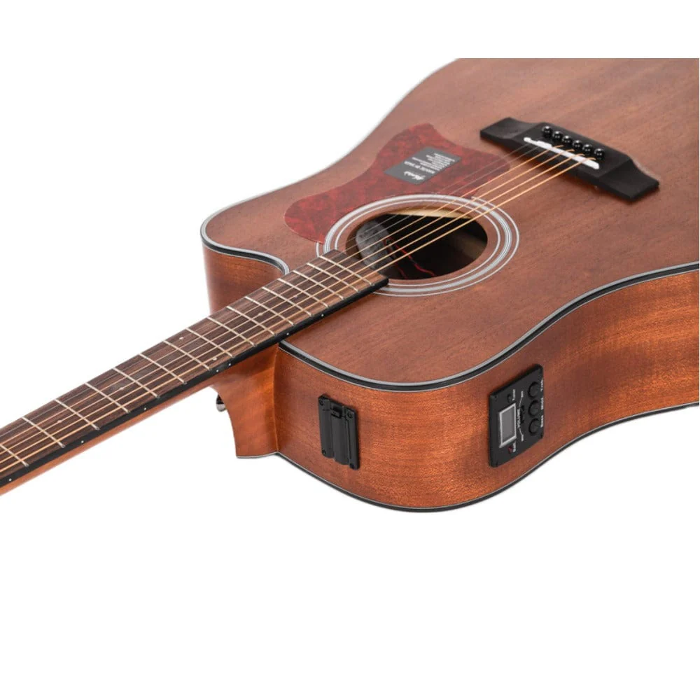 Mantic AG-380CE 6 String Electro Acoustic Guitar - Image 2