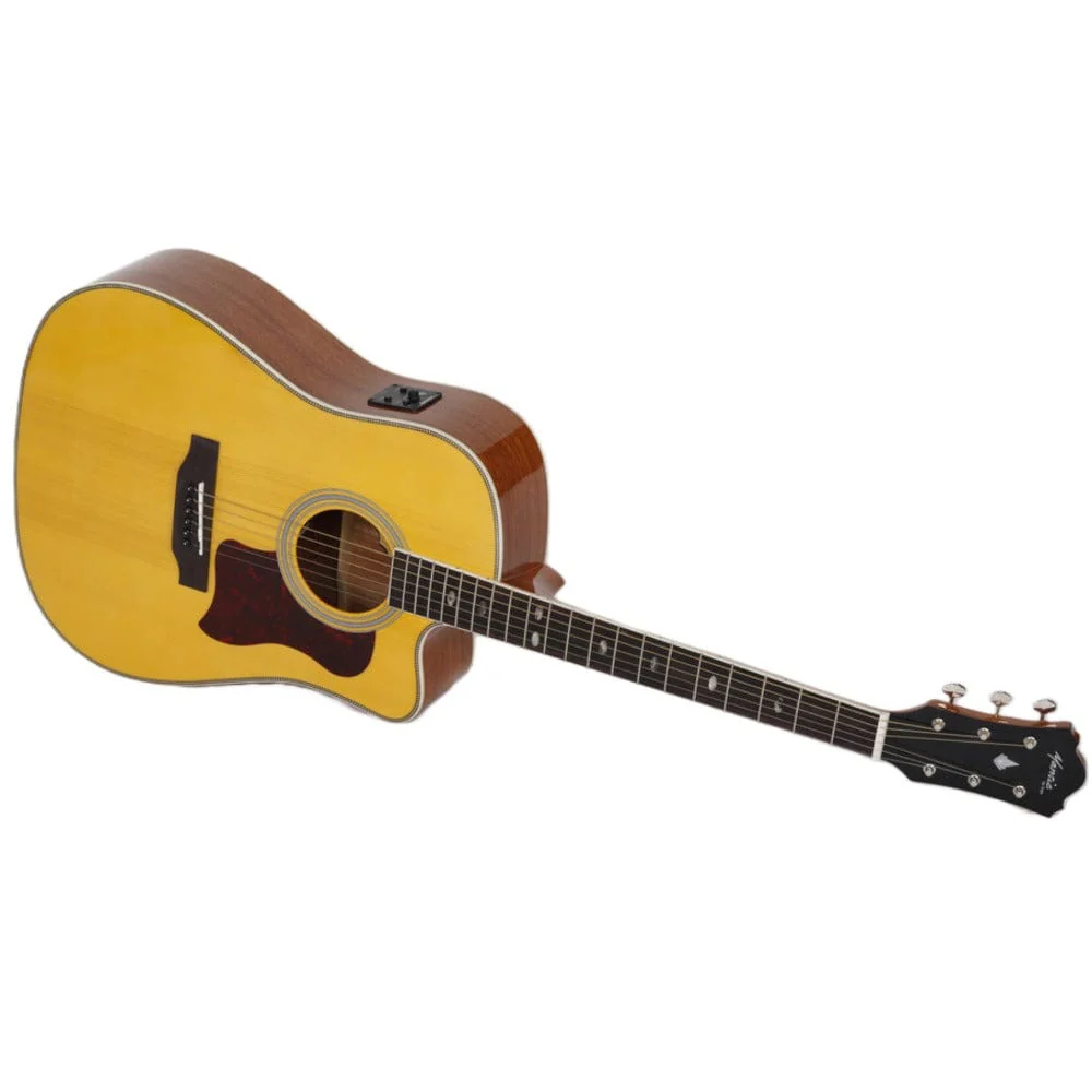 Mantic AG-620SCE Dreadnought 6 String Electro Acoustic Guitar - Image 2