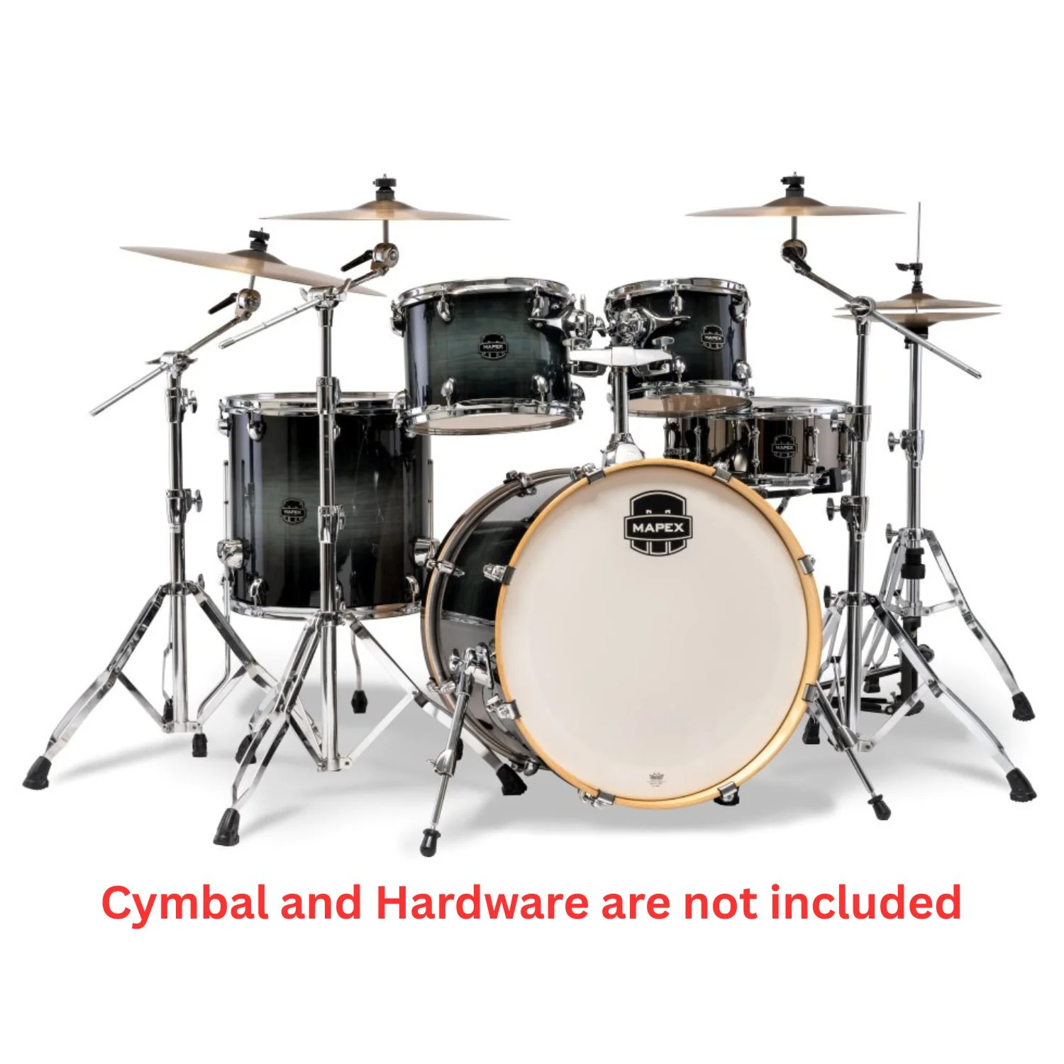 Mapex Armory Series 5 Pcs Hybrid Rock Shell Pack Acoustic Drum Kit - Image 10