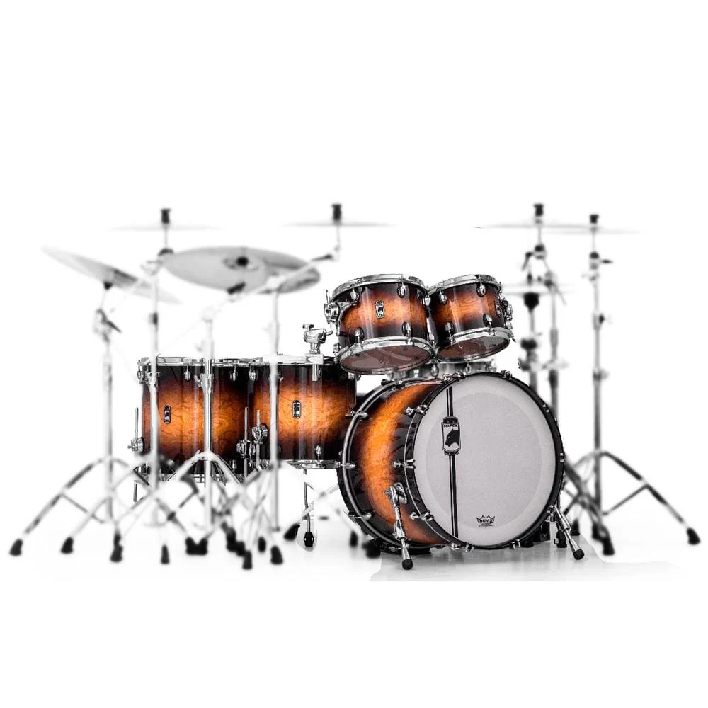 Mapex BPNV628XCUB 5-Piece Black Panther Velvetone Shell Pack Drum Kit - Butter Burst Burl