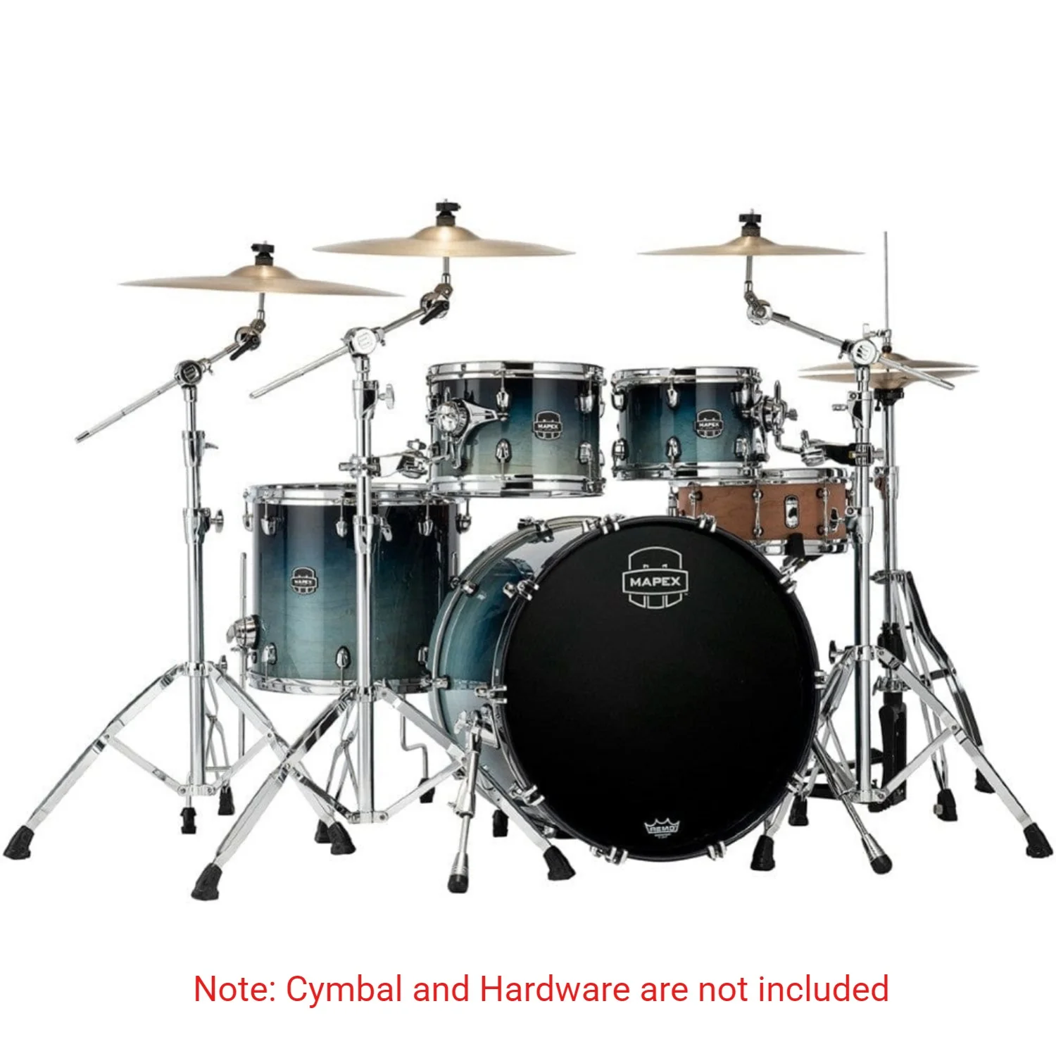Mapex SR529X Saturn 4 Piece Hybrid Shell Pack Acoustic Drum Set - Image 2