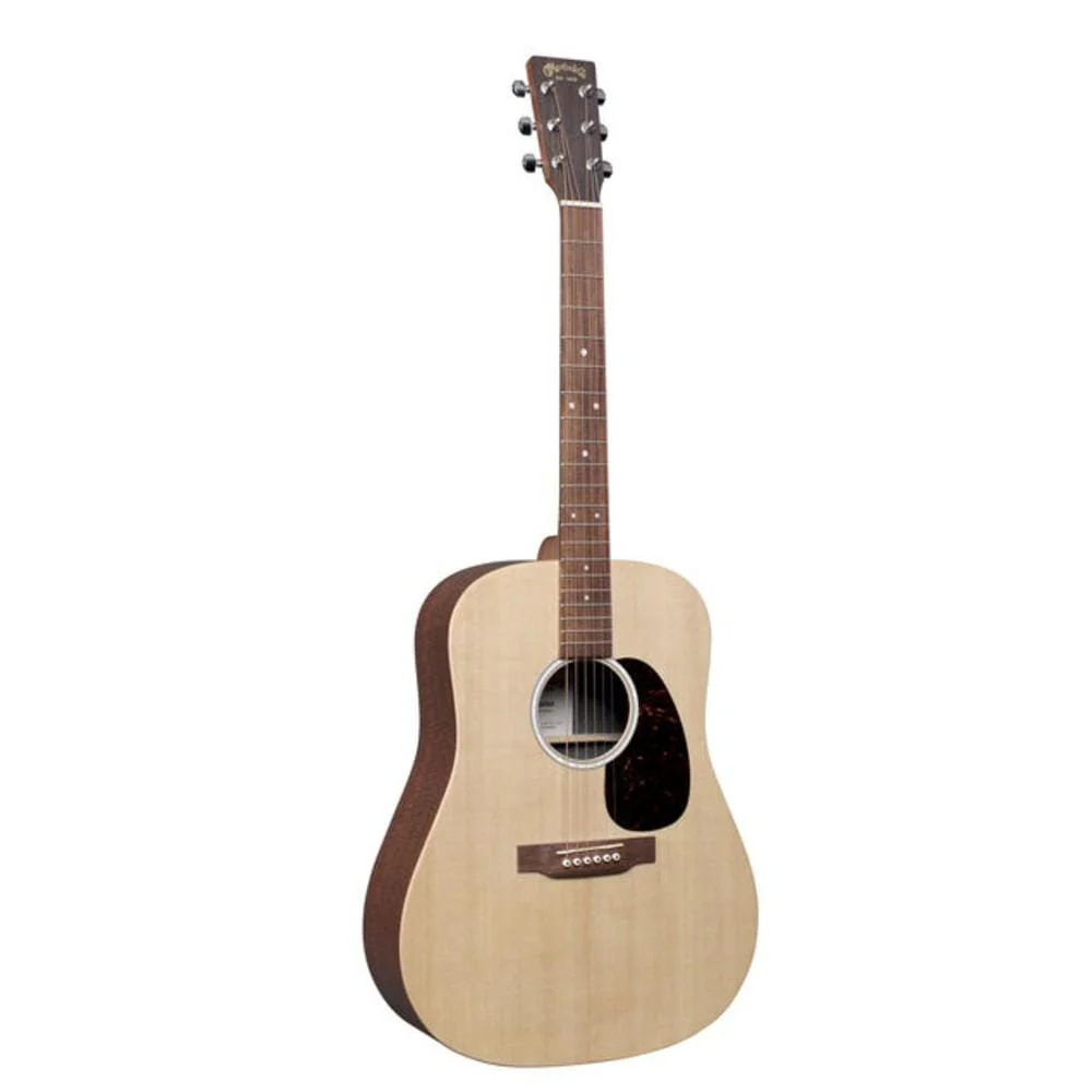 Martin DX2E Dreadnought Semi Acoustic Guitar with Gig Bag - Image 7